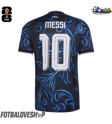 Argentina Lionel Messi #10 Venkovní Dres MS 2026 Krátký Rukáv